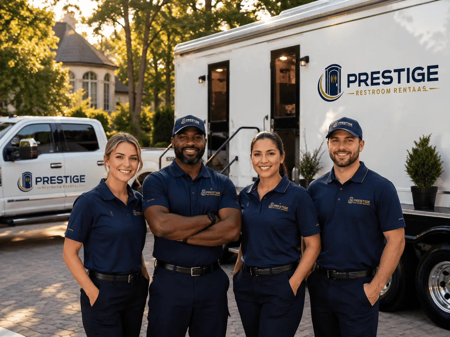 Trusted Luxury Portable Restrooms company in Lansing, MN